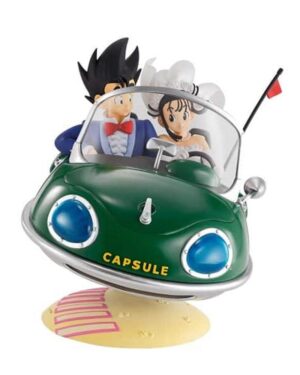 Figura ichibansho dragon ball snap collection 2 son goku & chichi 14cm