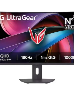 Monitor curvo gaming lg 32g600a - b 32 pulgadas qhd 180hz