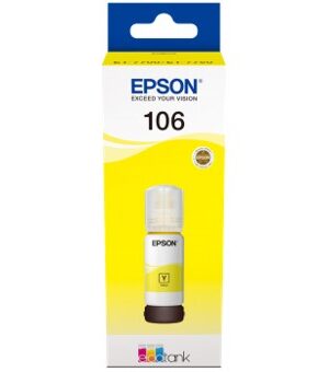 Cartucho tinta epson c13t00r440 106 ecotank amarillo ink et - 7700 - et - 7750